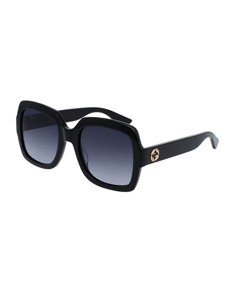 gucci 60mm oversized sunglasses|Gucci oversize rectangular sunglasses.